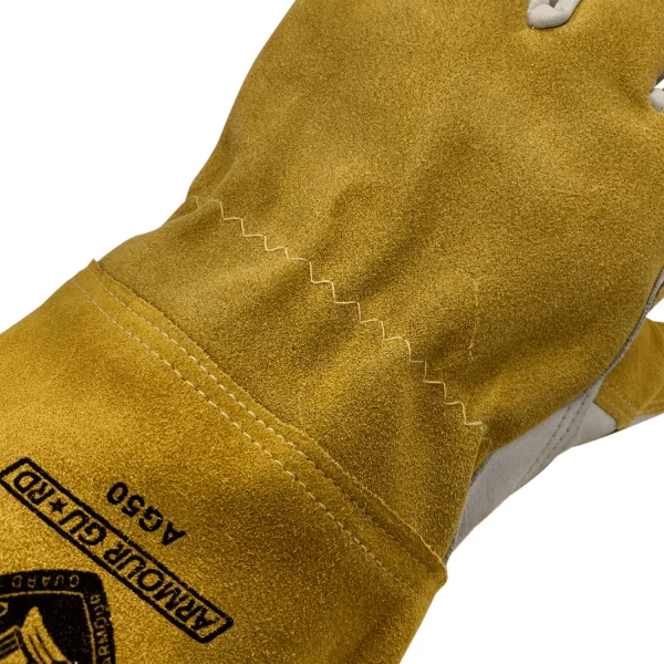 Top Grain Cowhide Palm With Cowhide Split MIG Welding Glove (AG50XL) - additional view 4