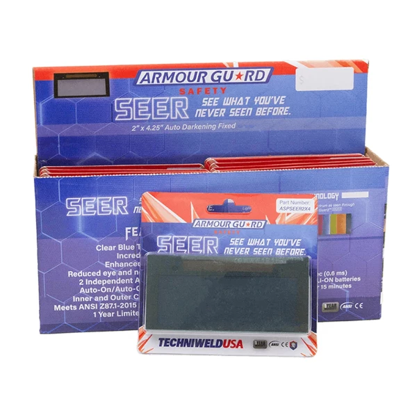 Armour Guard AGSEER Crystal Clear Blue 2 x 4-1/4 ADF Cartridge Shade 11 (AGSEER2X4H11EA) - additional view 1