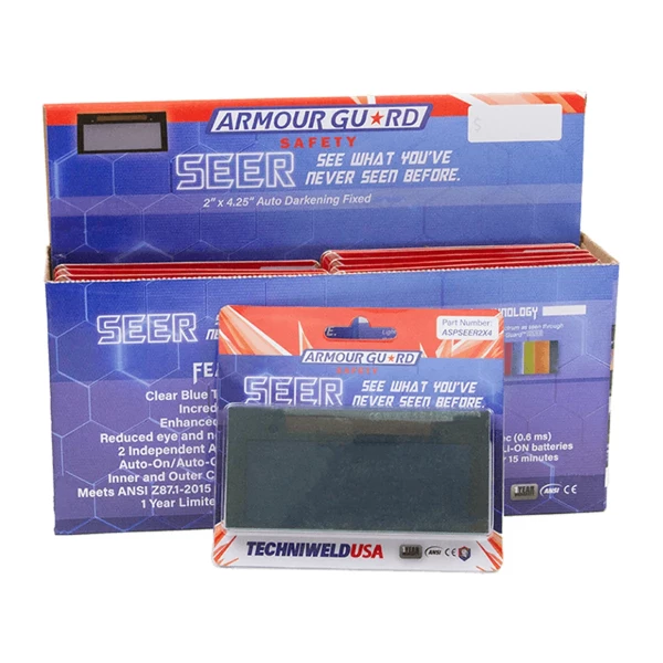 Armour Guard AGSEER Crystal Clear Blue 2 x 4-1/4 ADF Cartridge Shade 12 (AGSEER2X4H12EA) - additional view 1