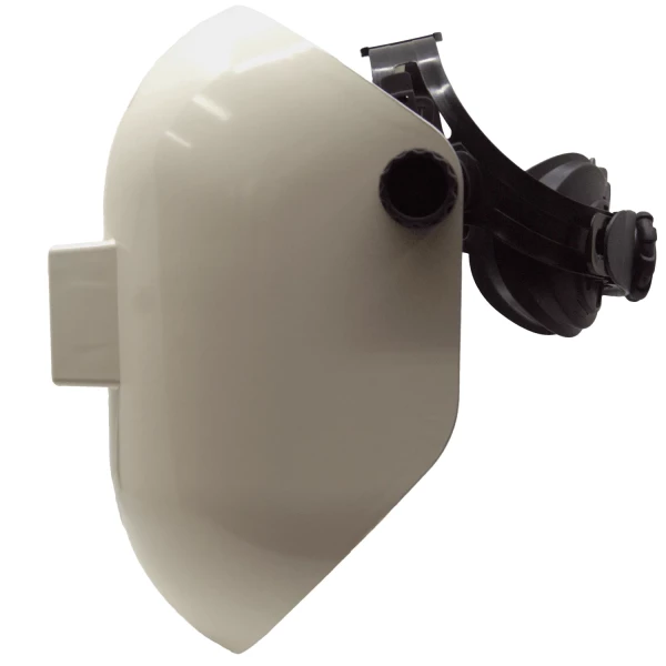 Armour Guard Sugar Scoop 2 x 4.25 White Fiberglass Pipeliner Welding Helmet (AGSUGARSCOOP) - additional view 1