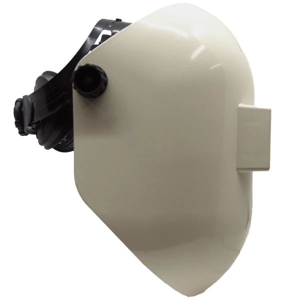 Armour Guard Sugar Scoop 2 x 4.25 White Fiberglass Pipeliner Welding Helmet (AGSUGARSCOOP) - additional view 2