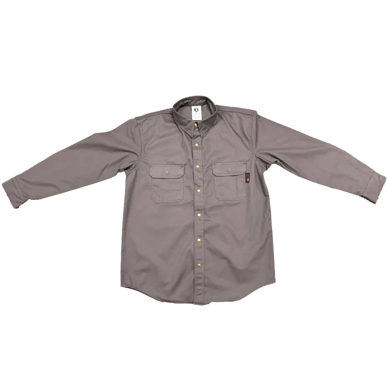 Armour Guard FR Gray Work Shirt - Large (AGWSGL) - additional view 2