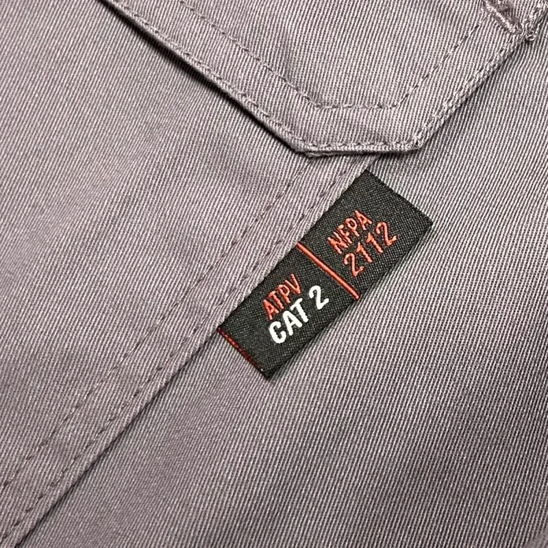 Armour Guard FR Gray Work Shirt - Large (AGWSGL) - additional view 4