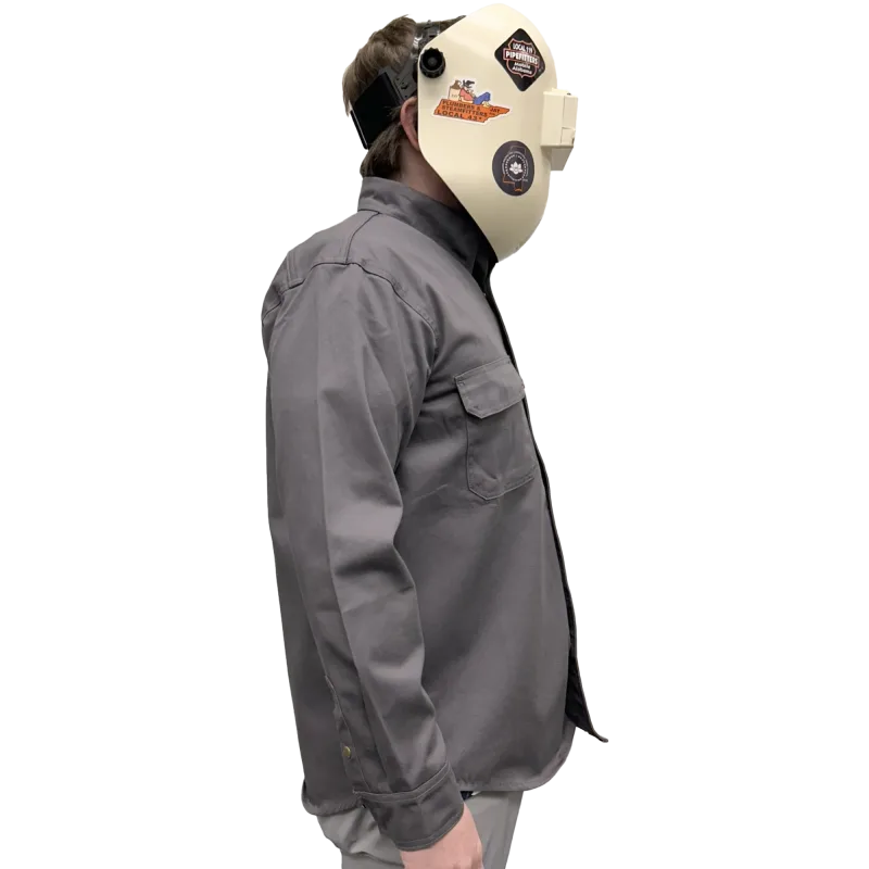 Armour Guard FR Gray Work Shirt - Large (AGWSGL) - additional view 9