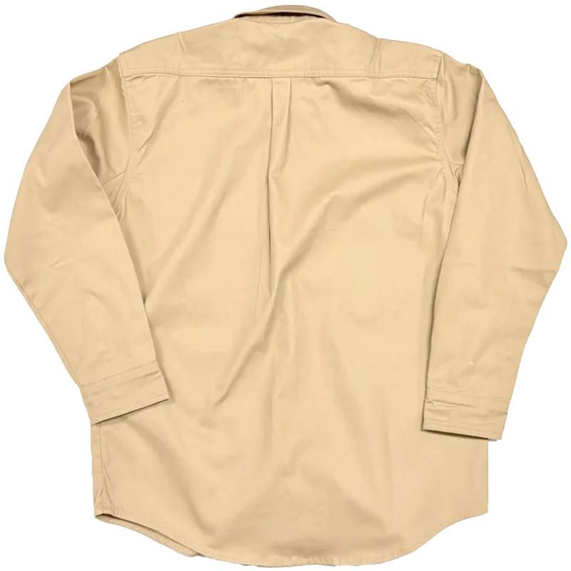 Armour Guard FR Tan Work Shirt - Small (AGWSTS) - additional view 1