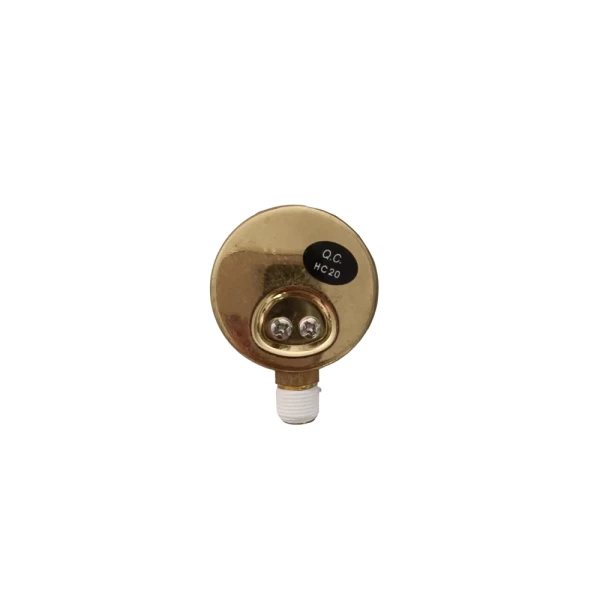 Blue Star 2" Replacement Pressure Gauge 30 PSI Brass Case with Red Line Indicator (BS2X0030B) - additional view 2