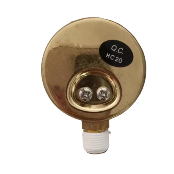 Blue Star 2" Replacement Pressure Gauge 200 PSI Brass Case (BS2X0200B) - additional view 2