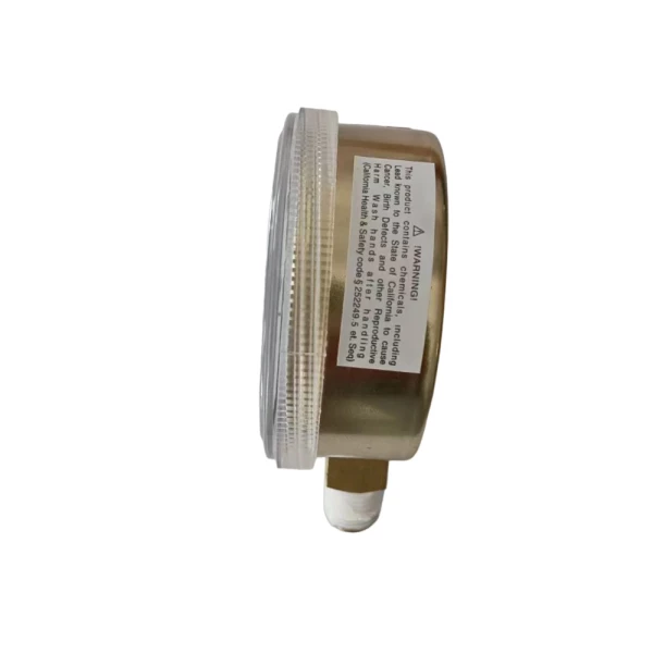 Blue Star 2" Replacement Pressure Gauge 200 PSI Brass Case (BS2X0200B) - additional view 1