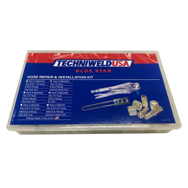 Blue Star BSCK22 Hose Repair Kit B Size 1/4" Crimping Tool - additional view 3