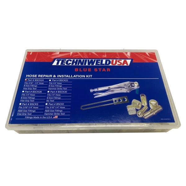 Blue Star BSCK24 Hose Repair Kit B Size 1/4" Welding Hose - additional view 4