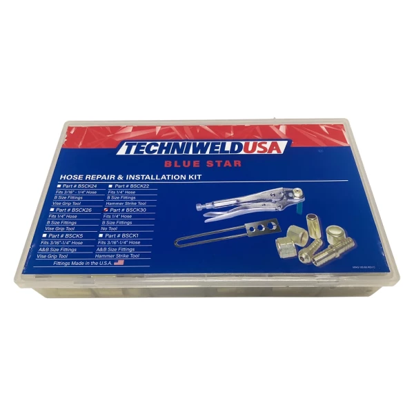 Blue Star CK-30 Inert Gas Hose Repair Kit with B Size Fittings (BSCK30) - additional view 3