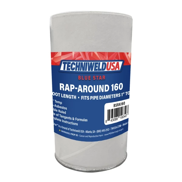 Blue Star 1 to 6 Pipe Template RAP-AROUND (BSRA160) - additional view 1
