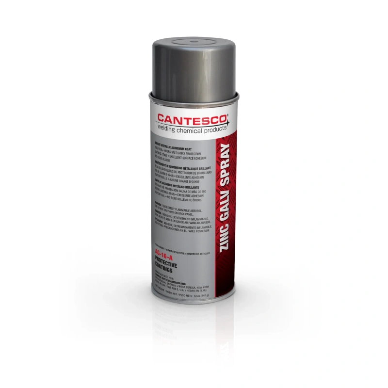 Cantesco Zinc Rich Bright Galvanizing Spray 16 Oz (CANAG16A) - additional view 1