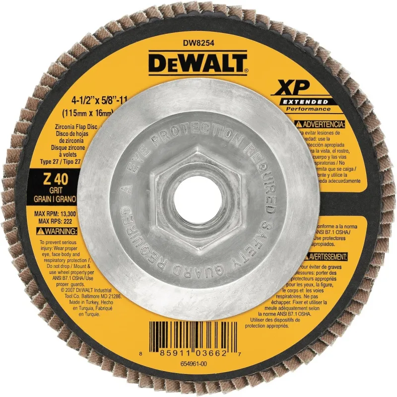 4-1/2 X 5/8-11 40G T27 XP JUMBO FLAP (1 Week Lead Time)