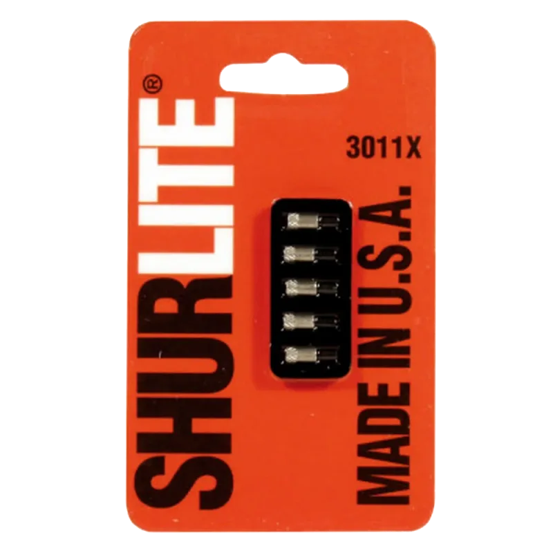 Shurlite 3011X Single-Flint Renewals, 5/Card