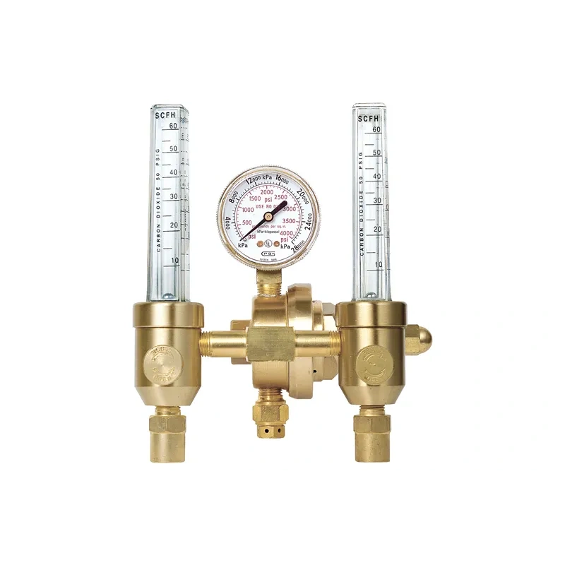 Genstar Dual Flowmeter Regulator for Argon CO2 CGA-580 (GEN196AR60) - additional view 1