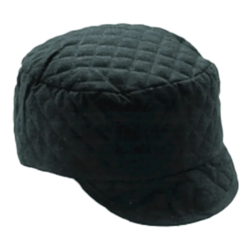 Jackson Safety 365 Black Quilted Shop Cap, Size 6-3/4