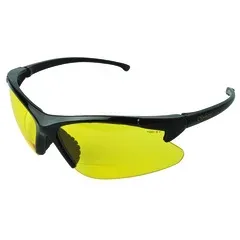 V60 30-06 RX SAFETY EYEWEAR, 2.0 AMBER LENS, BLACK FRAME
