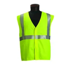 KIMBERLY- CLARK ANSI CLASS 2 FR VEST LIME W/ SILVER XL/2X (1 Week Lead Time)