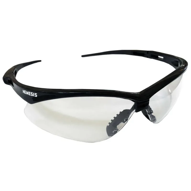 Nemesis: Black Frame, Clear Anti-Fog Lens