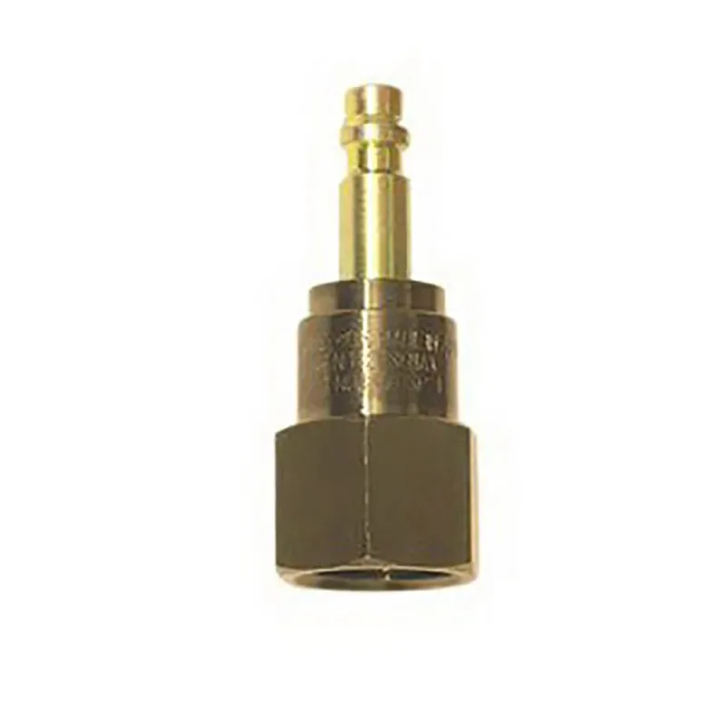 Koike Aronson ZA323-2062 Sentinel Safety-Z® ZOP-1 Series Torch Side #18 Quick Release Plug; US9/16-18 UNF RH Thread, 142 lb/sq. Inch, Chrome Plated