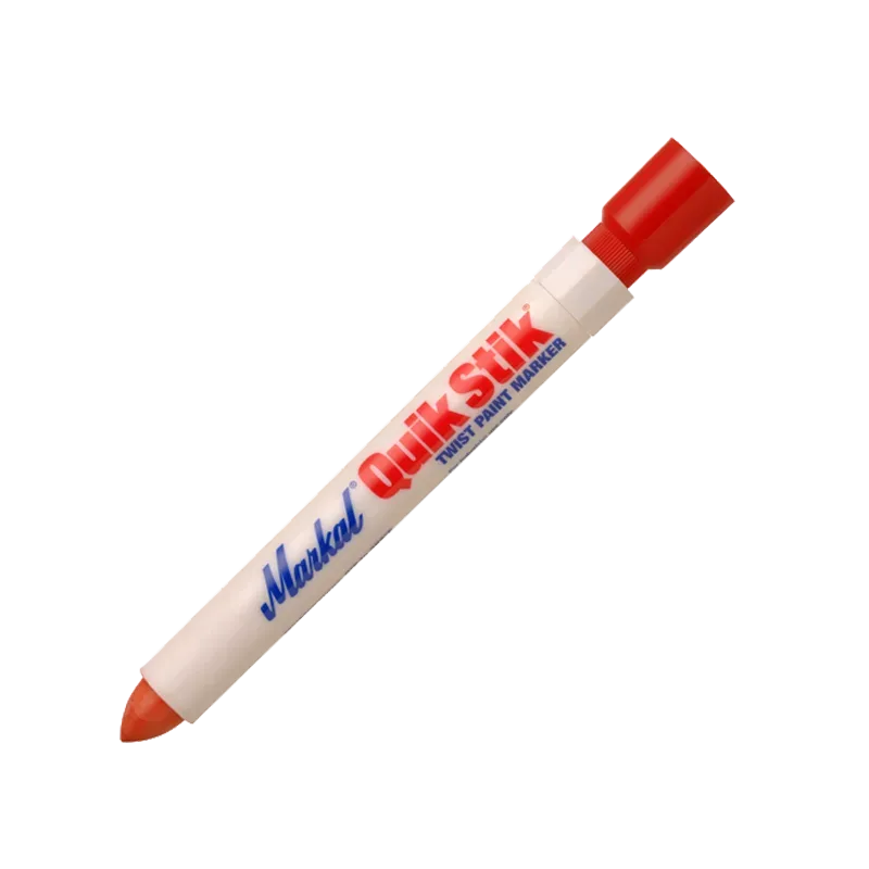 Markal Quik Stik Red Twist Paint Marker