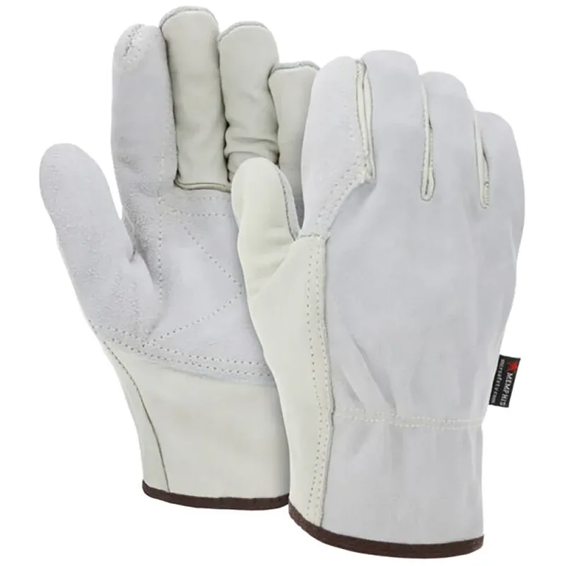 MCR Safety 32056DPXL Double-Palm Leather Gloves, XL