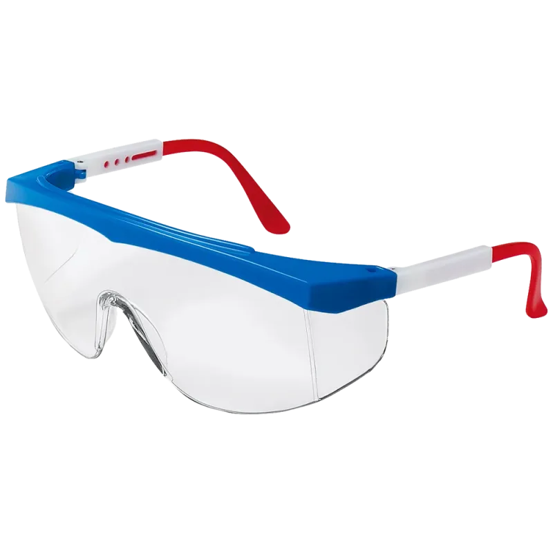 SS1 Red/White/Blue Frame, Clear Lens