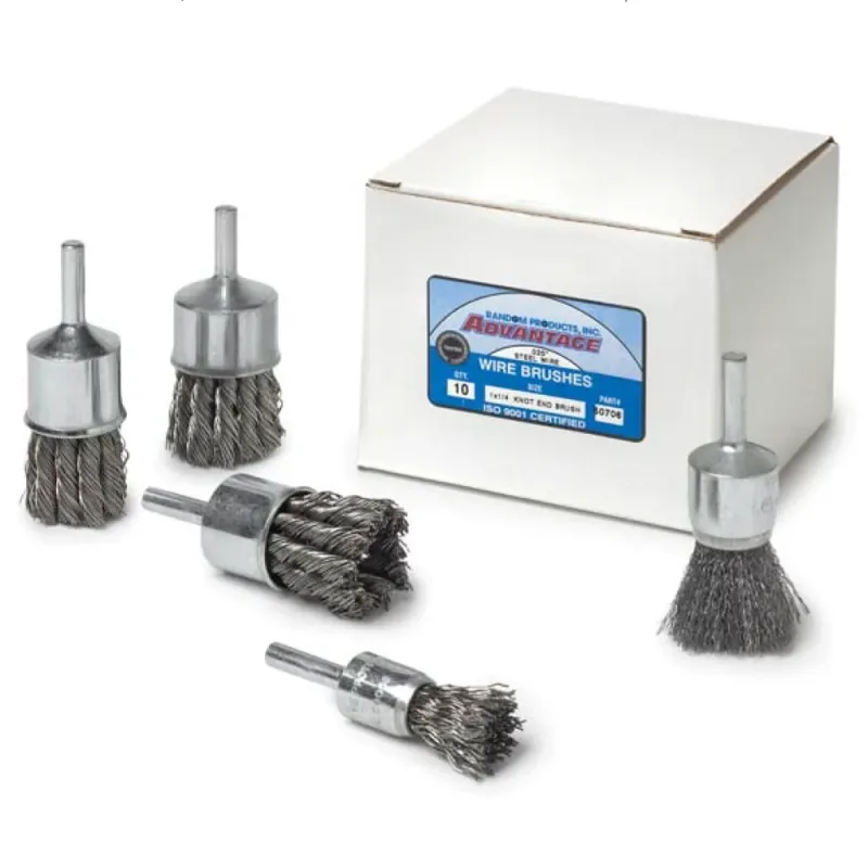 3/4 in Crimped End Brush with 1/4 in Stem