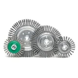 4x3/8-24 Stringer Bead Brush Pipeline Twist .02" Steel Wire (formerly part # RAN82003-) (1 Week Lead Time)