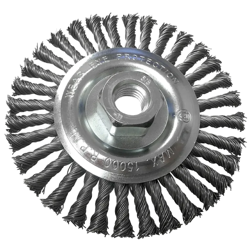 4-1/2x5/8-11 Stringer Bead Pipeline Twist .02" Steel Wire