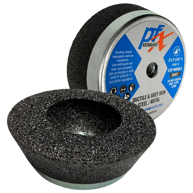 6X2X5/8-11 16GRIT T11 FOR DUCTILE IRON CA16 (1 Week Lead Time)