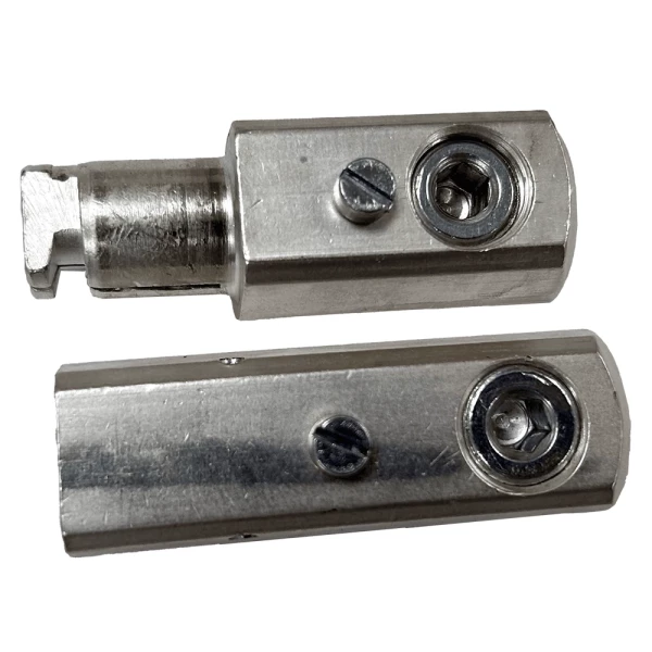 Techniweld Silver Rush Ultra high conductivity Male & Female Set #2 MBP Cable Connector (RTP2MBPSR) - additional view 1