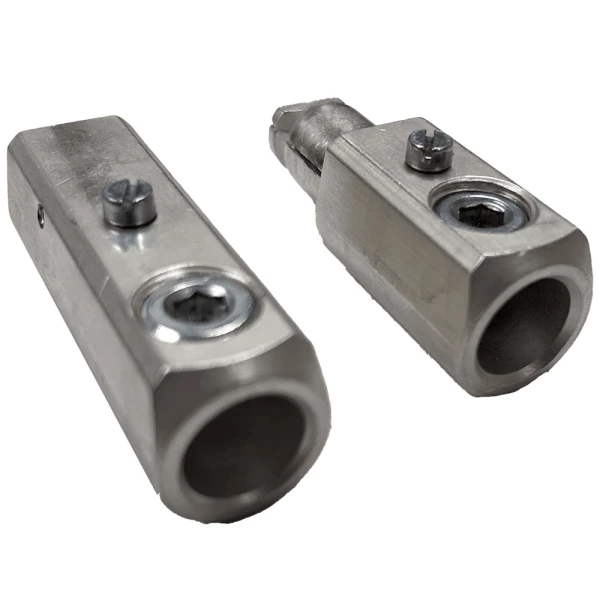 Techniweld Silver Rush Ultra high conductivity Male & Female Set #2 MBP Cable Connector (RTP2MBPSR) - additional view 2
