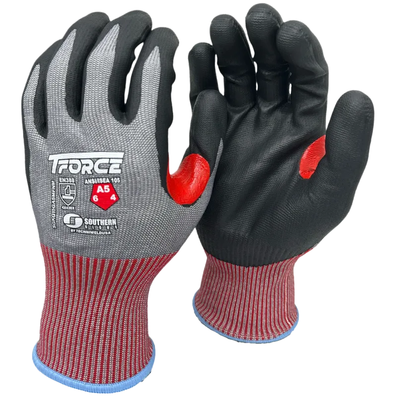Southern Glove T-Force A5 Cut Micro-Foam Nitrile Gloves, 2XL