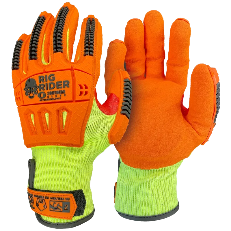 Southern Glove Rig Rider A5 Cut Impact Gloves, 2XL
