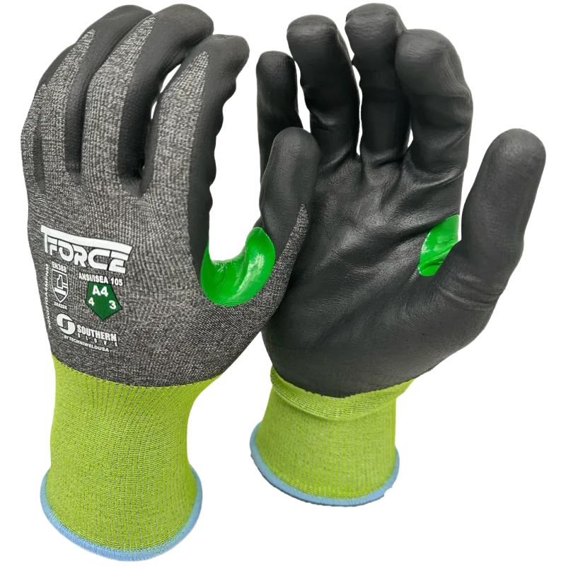 Southern Glove T-Force A4 Cut Micro-Foam Nitrile Gloves, 2XL