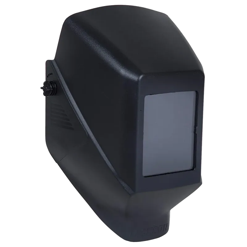 JACKSON SAFETY W10 HSL 100 PASSIVE WELDING HELMET BLACK W 386 ADAPTER