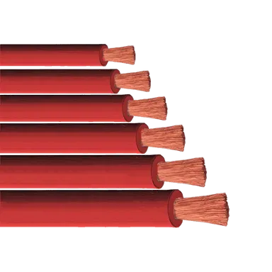 Techniweld PRE2 Orange Welding Cable Section, 100 ft