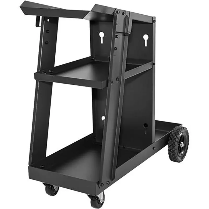 Metal Man Three-Tier Welding Cart and Cabinet