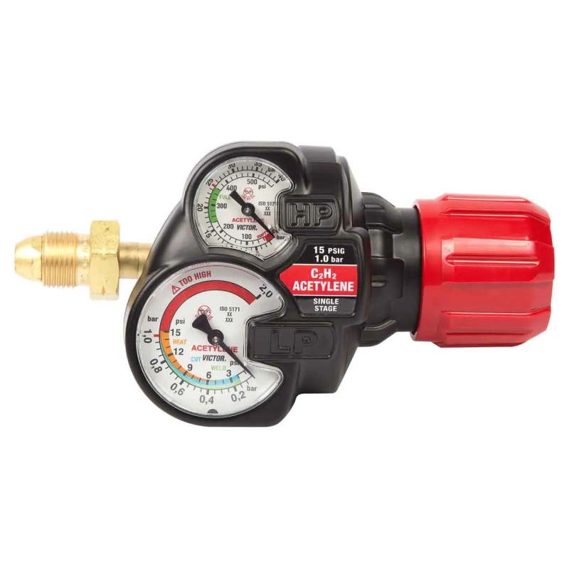 Victor ESS42-15-510 EDGE Acetylene Regulator (V07813602) - additional view 1