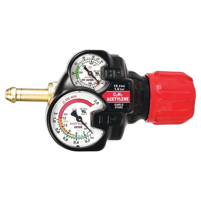 Victor ESS42-15-300 Acetylene Regulator Single Stage (V07813603) - additional view 1