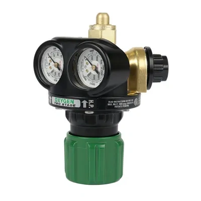 Victor ETS4-125-540 Edge Two Stage Oxygen Regulator High Capacity (V07815218) - additional view 1