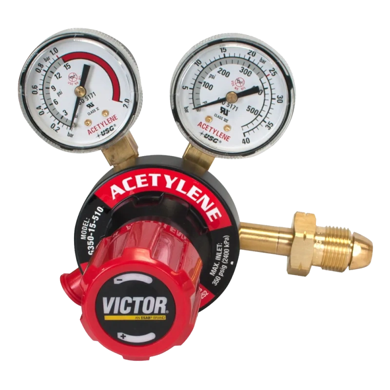 Victor G250-15-510 Acetylene Gas Regulator Medium Duty Welding (V07819405) - additional view 1
