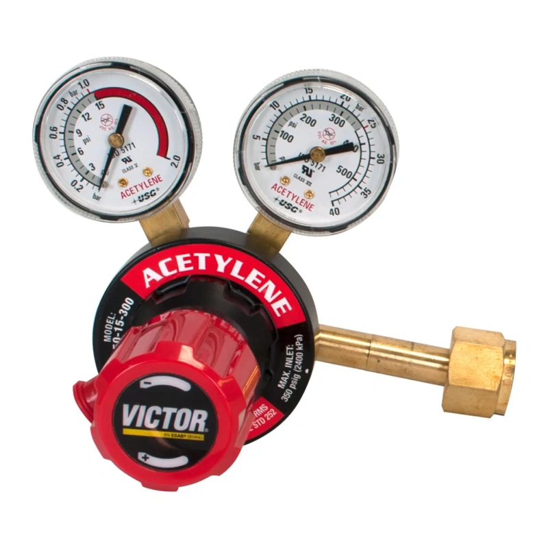 Victor G350-15-300 G-Plus Acetylene Gas Regulator Heavy Duty Welding (V07819431) - additional view 1