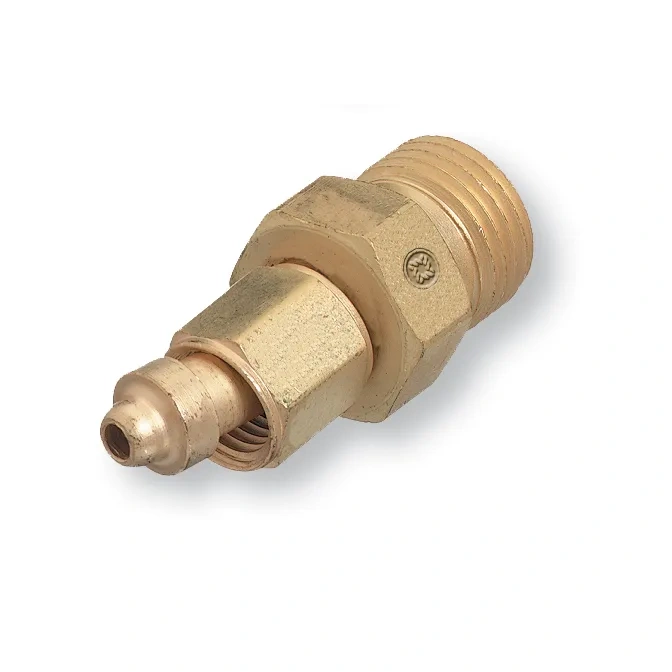 Brass Oxygen Hose Adapter Nut A-Size (WES105) - additional view 1