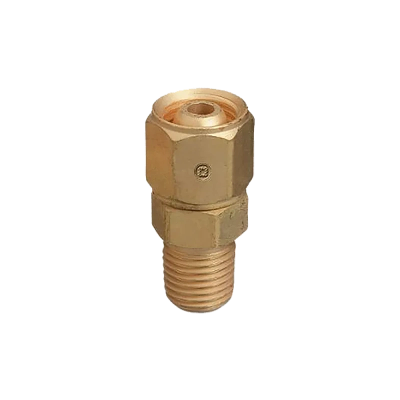Brass Oxygen Gas Adapter Fitting (WES153) - additional view 1