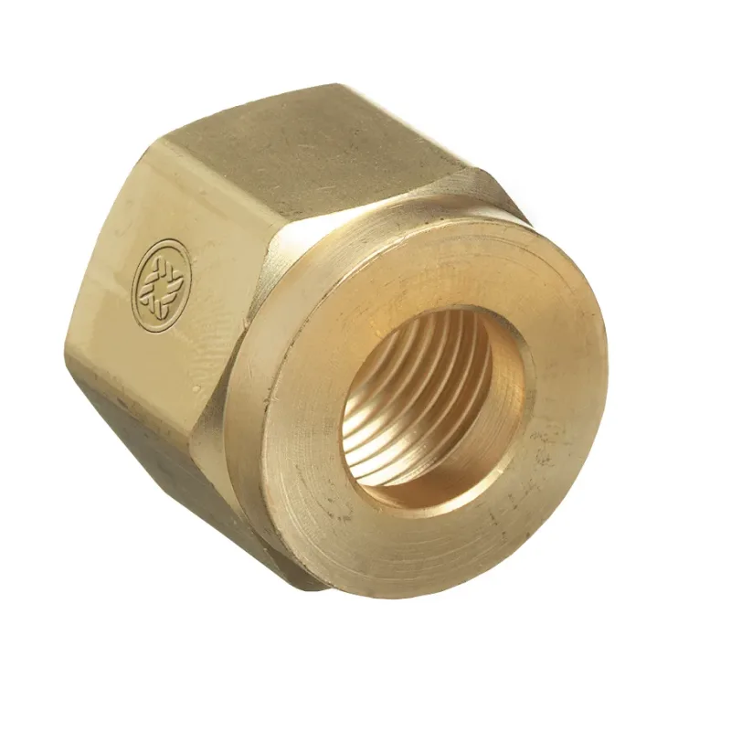 Western Enterprises 16-2 CGA-300 Acetylene Regulator Nut & Nipple