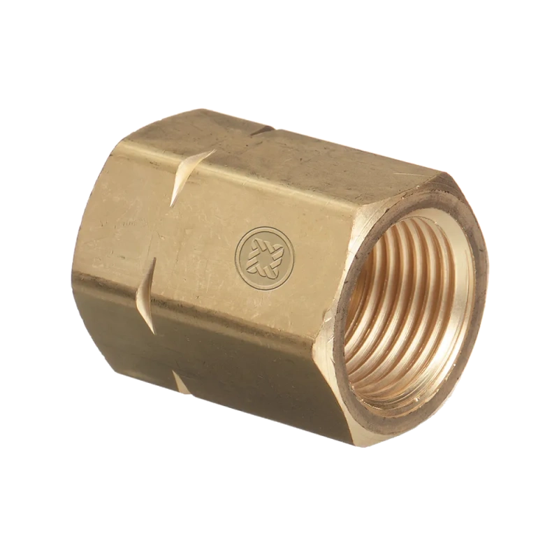 Brass CGA 300 to CGA 510 Acetylene Cylinder Adapter (WES61) - additional view 1