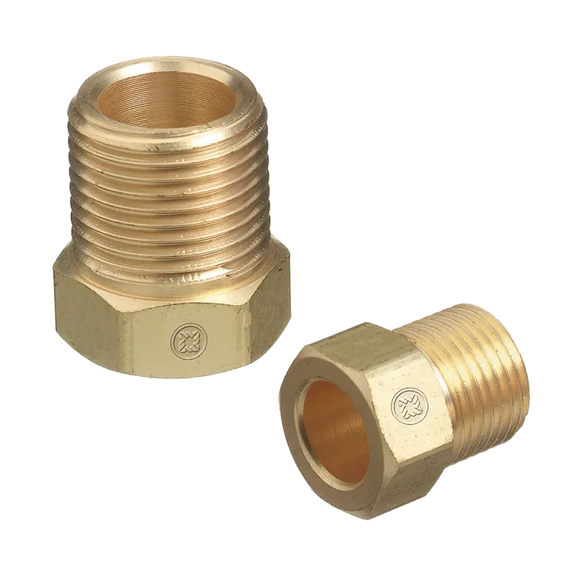 Western Enterprises AW-14 Brass Inert Arc Hose Nut, B-Size LH